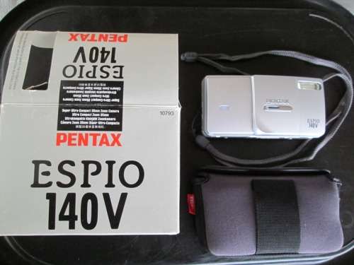 PENTAX ESP10 140V POINT AND SHOOT CAMERA, AS NEW