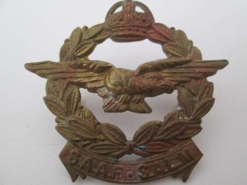 SAAF/SALM WWII BRASS CAP BADGE-BID PER BADGE