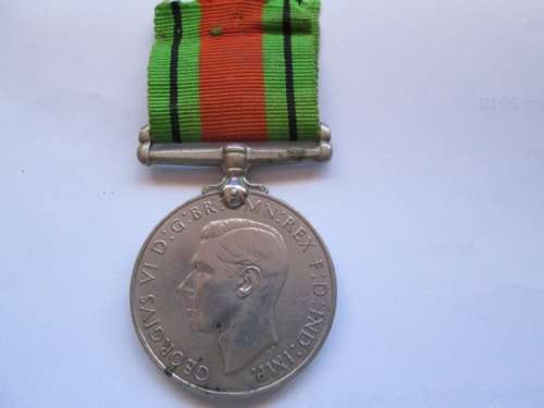 THE DEFENSE MEDAL - WORLD WAR II. 1939 - 1945-FULL SIZE
