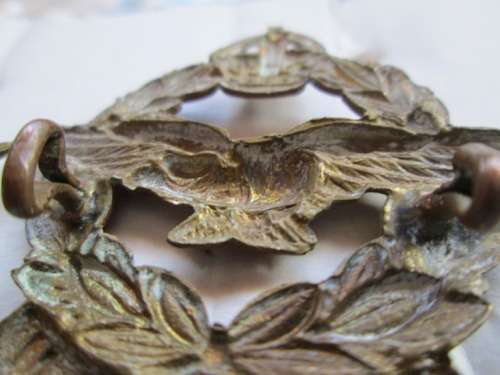 SAAF/SALM WWII BRASS CAP BADGE-BID PER BADGE