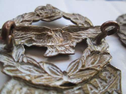 SAAF/SALM WWII BRASS CAP BADGE-BID PER BADGE