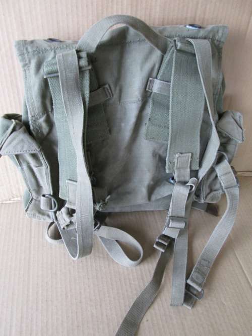 SADF - BORDER WAR - CANVAS RUCKSACK PATROL BAG POUCHES