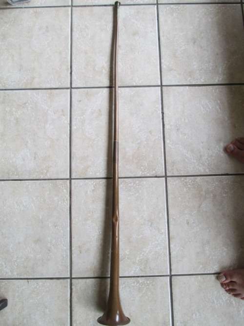 COPPER/BRASS VINTAGE BUGLE (CEREMONIAL)