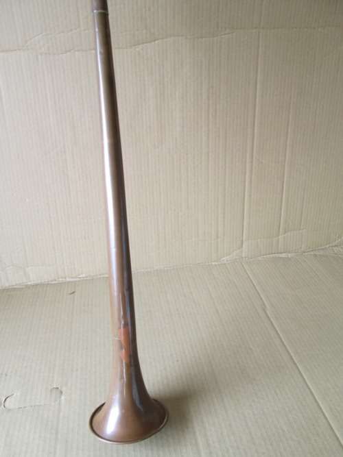 COPPER/BRASS VINTAGE BUGLE (CEREMONIAL)