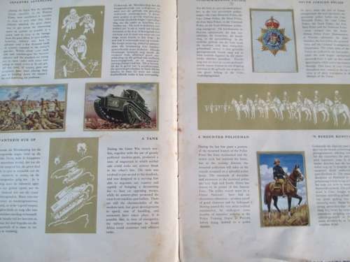 S A ARMY DEFENCE UNION- ALBUM 1940s- COLLECTORS BOOK