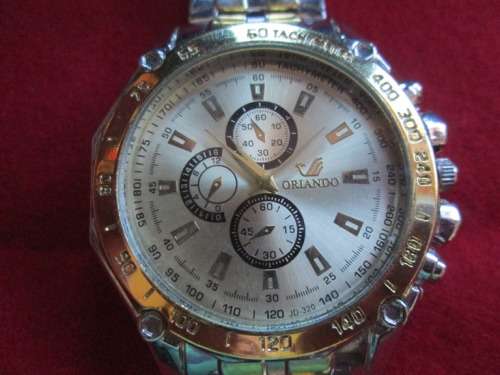 ORLANDO QUARTZ MEN'S WRIST WATCH