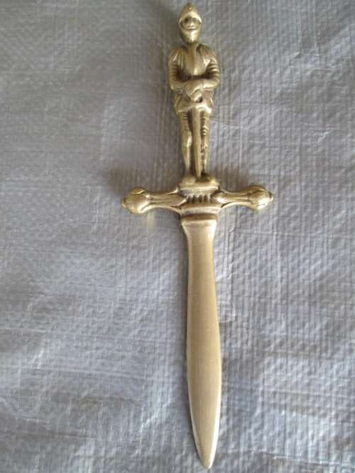 COPPER/BRASS LETTER OPENER