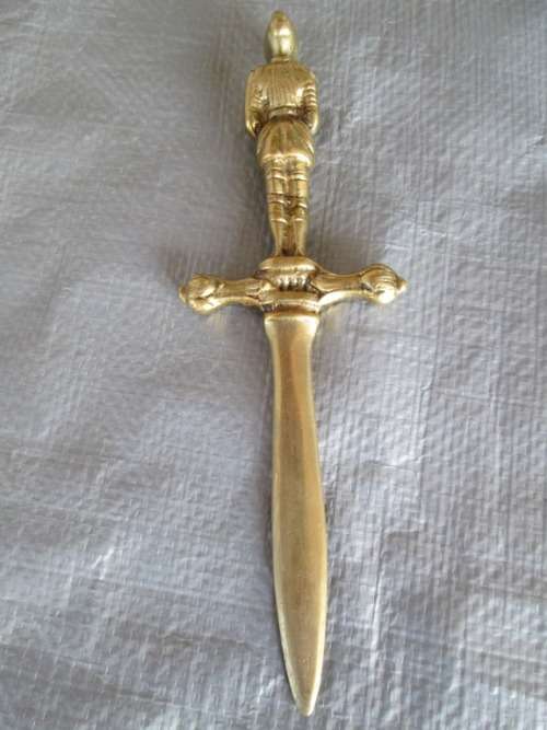 COPPER/BRASS LETTER OPENER