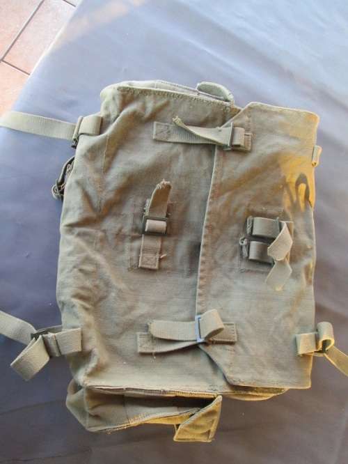 SADF CANVAS WEBBING PATROL RUCKSACK