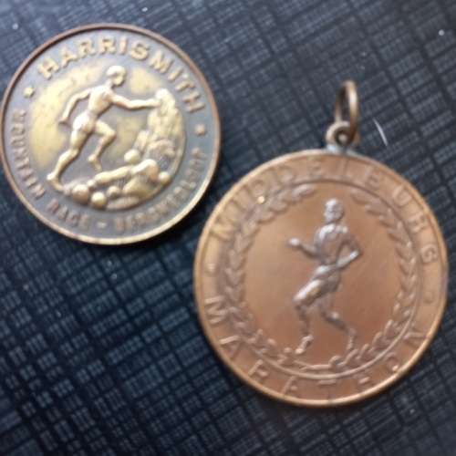 SPORTING COLLECTORS MEDALS X 2