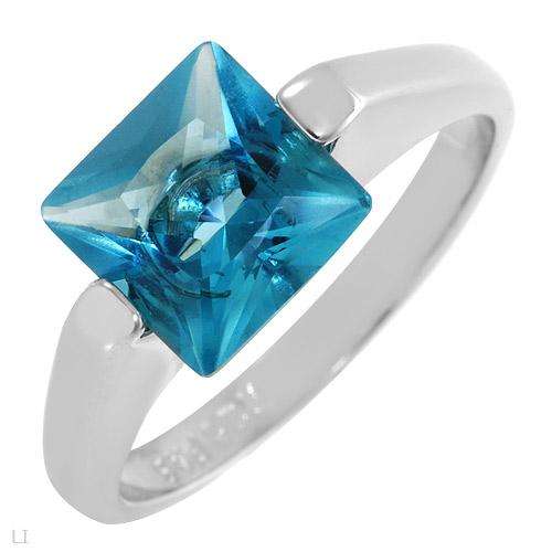 3.75ctw Cubic zirconia Made of 925 Sterling silver- Size 7 -