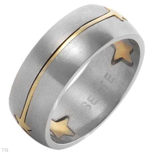 Gentlemens Band Ring Well Made in Stainless steel. Total item weight 6.5g Size 9
