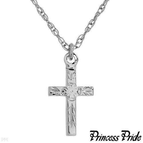 Cross High quality Necklace Made in 925 Sterling silver Length 18inch