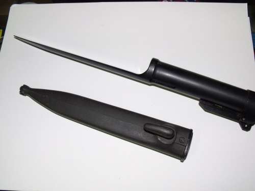 SADF, south african ultra rare R4 / R5 Bayonet.