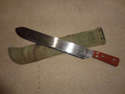 Rhodesian Issue Machete.