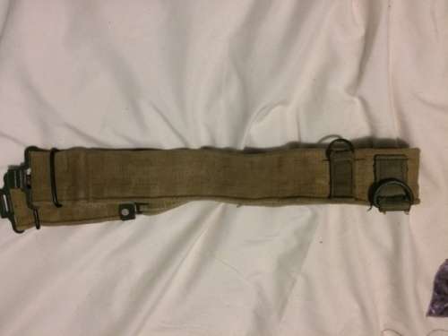 Rhodesian Army Webbing. bush war