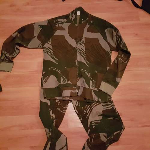 Rhodesian Army bush war track suit