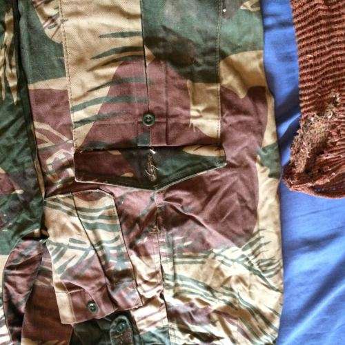 Rhodesian Army camo uniform