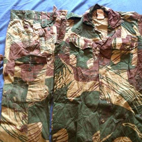 Rhodesian Army camo uniform