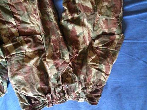 Rhodesian bring back bush war Mozambique camo uniform.