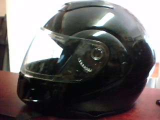 Conti Black Flip up Helmet (Shipping R60)