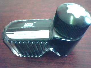 Mont Blanc Ink Bottle +- 25% Full (Shipping R40)
