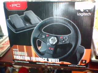 Logitech Vibration Feedback PC Steering Wheel (Shipping R60)