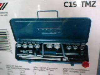 Gedore 25 Piece Socket Set C19 TMZ  (Shipping R60)