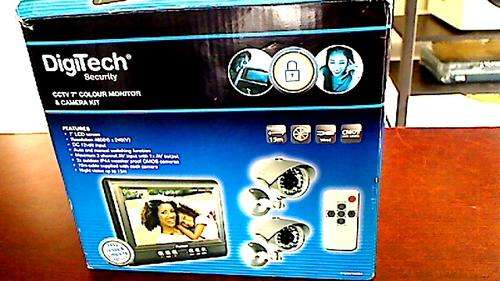 Digitech CCTV 7 inch Colour Monitor + Camera Kit