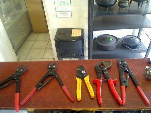 Lot Crimpers + Cable Cutter