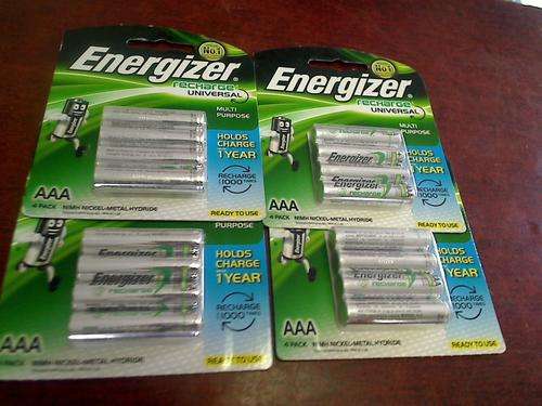 Energizer Rechargeable Batteries 16 x AAA