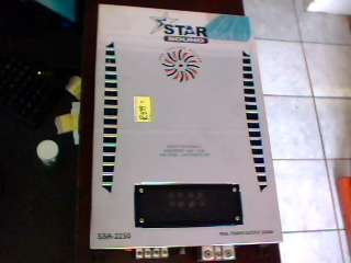 Starsound 2000w car Amplifier(Shipping R60)