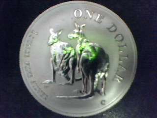 Australia Silver kangaroo 1 Troy ounce silver coin (Shipping R50)