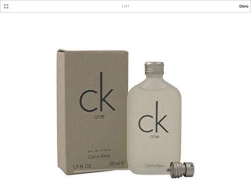 Authentic CK One 50 ml EDT