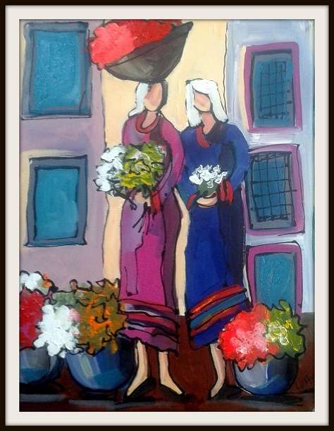 Original acrylic on canvas by Lofty (400 x 500)