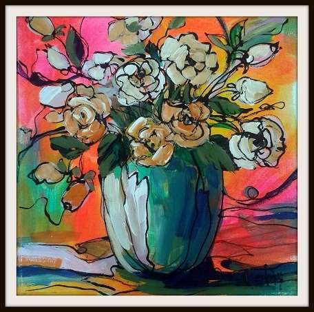 Original acrylic on canvas by Lofty (420 x 420)