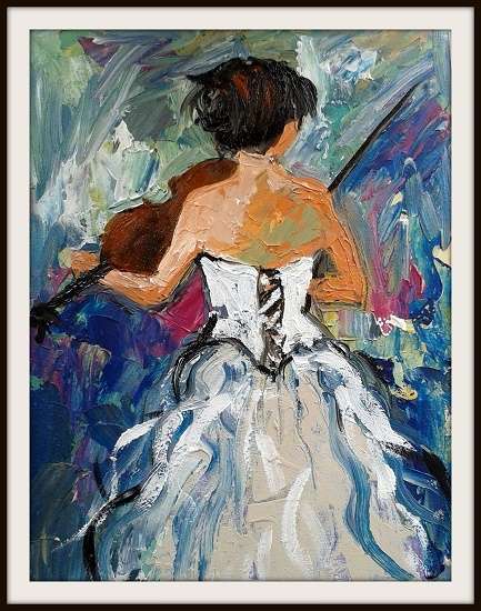 Original acrylic by Lofty (300 x 400)