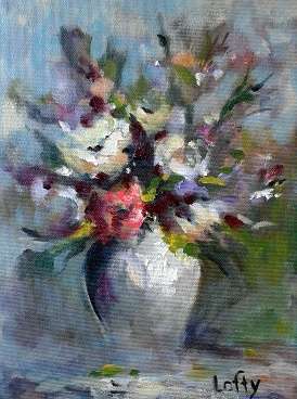 Mixed media on board by Lofty (300 x 400))