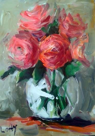 Acrylic on board by Lofty