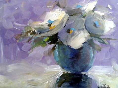 Acrylic on board by Lofty