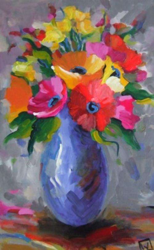 Acrylic on canvas (430 x 700) Unframed