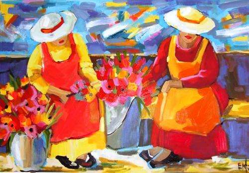 Original Lofty Eaton painting.(760x1160) .Acrylic on canvas.Unframed. Large painting!