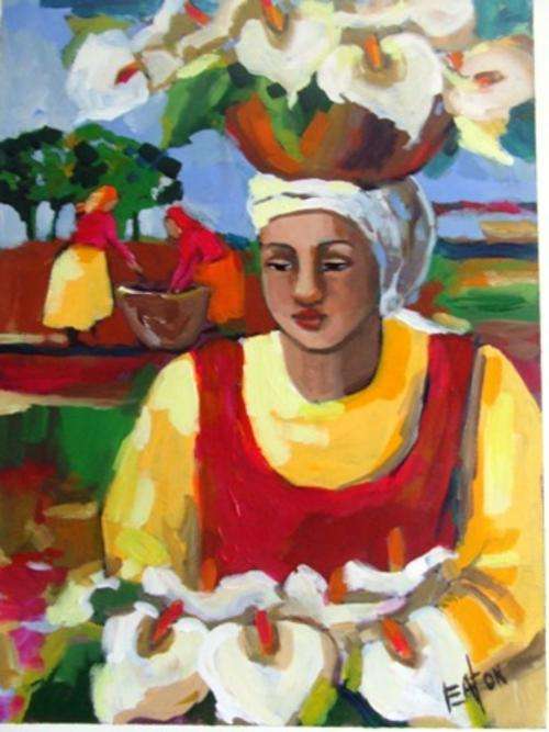 Lofty Eaton.(560x760)  Acrylic on canvas.Unframed.