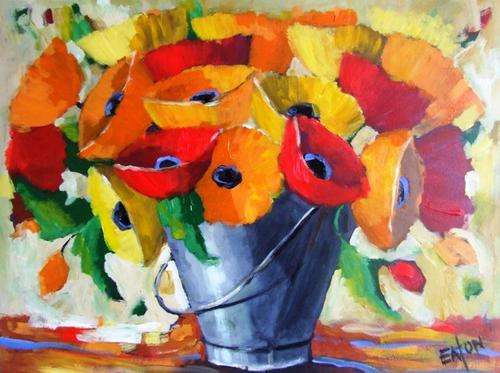 Lofty Eaton.(560x760)  Acrylic on canvas.Unframed.