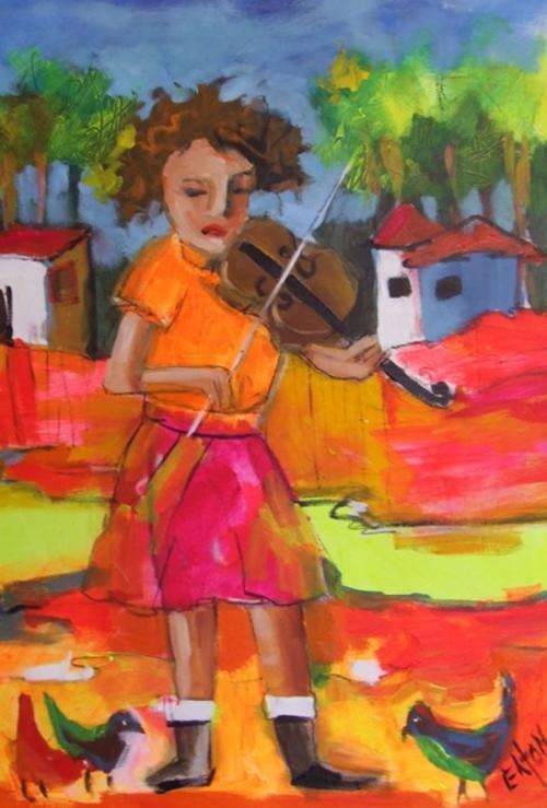 Lofty Eaton.(560x760)  Acrylic on canvas.Unframed.