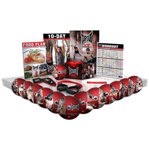 TAPOUT 15 XT MMA WITH BAND TOTAL BODY WORKOUT PROGRAM
