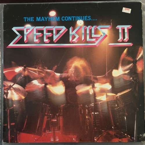 2LP Thrash Metal Vinyl Lot Speed Kills Exodus Bathory Death Anthrax