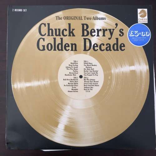 Chuck Berry - Golden Decade 2LP Vinyl Chess Records Import Rock n Roll