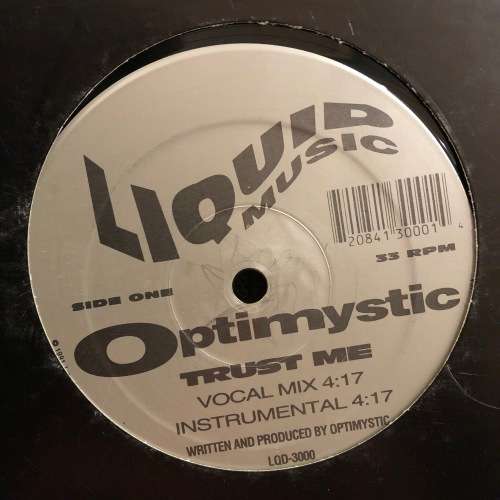 Optimystic - Trust Me Vinyl 12" Maxi Rare Deep House Electronic