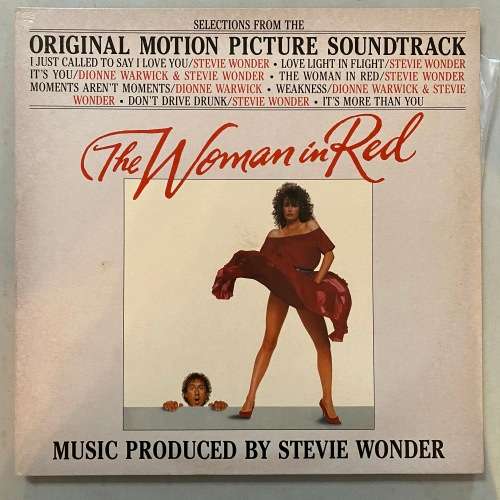The Woman In Red Vinyl LP Soundtrack Stevie Wonder South African Press